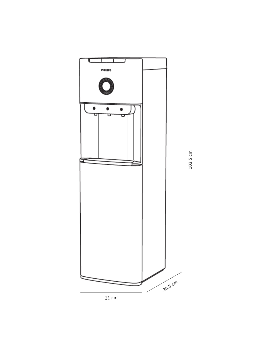 Dispensador de agua eléctrico ADD4969 15