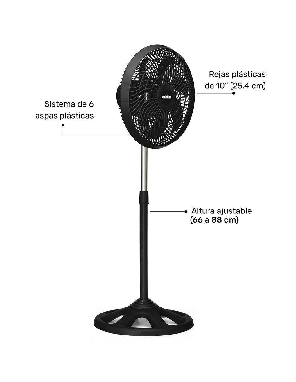 Ventilador de pedestal 3 velocidades 4
