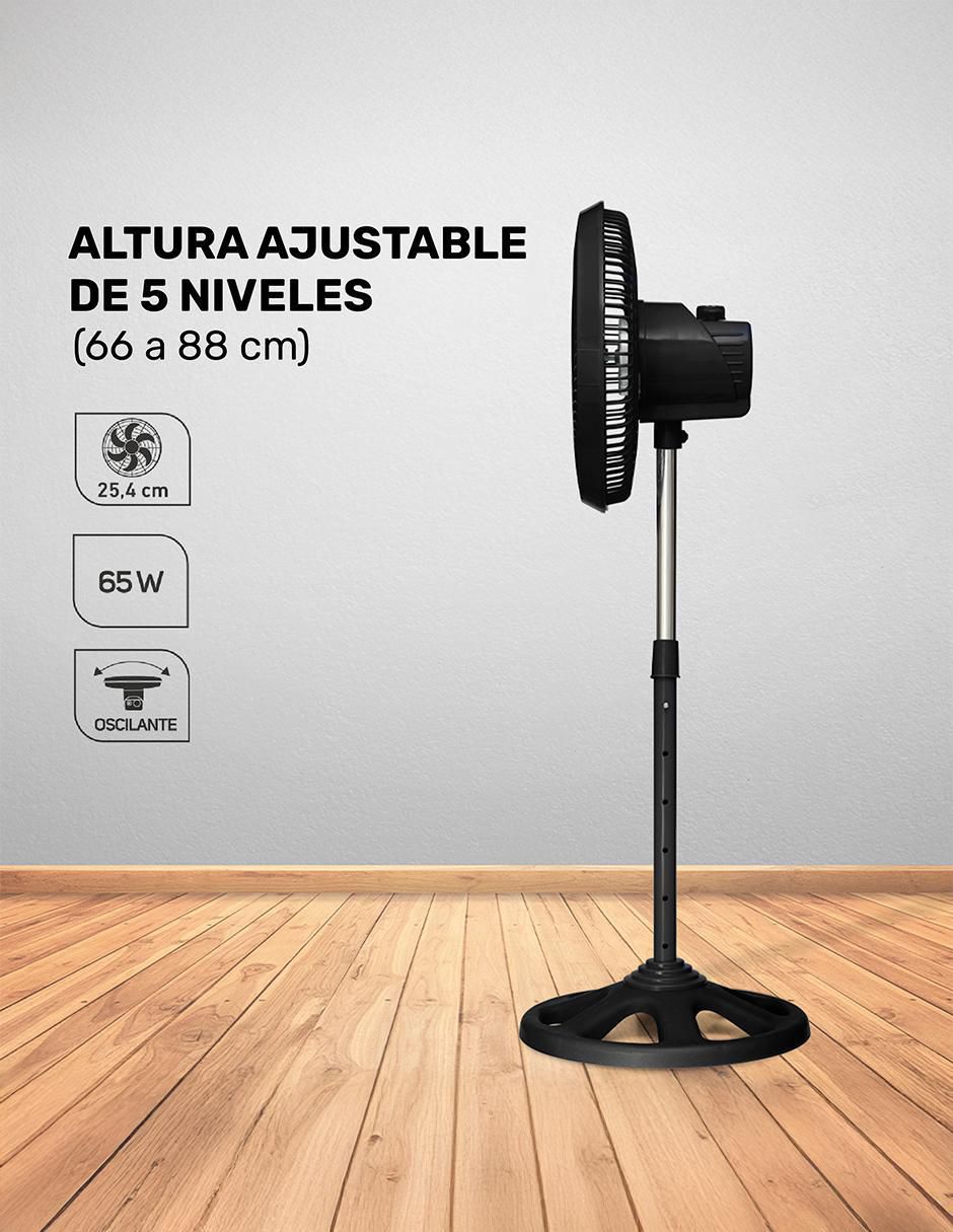 Ventilador de pedestal 3 velocidades 5