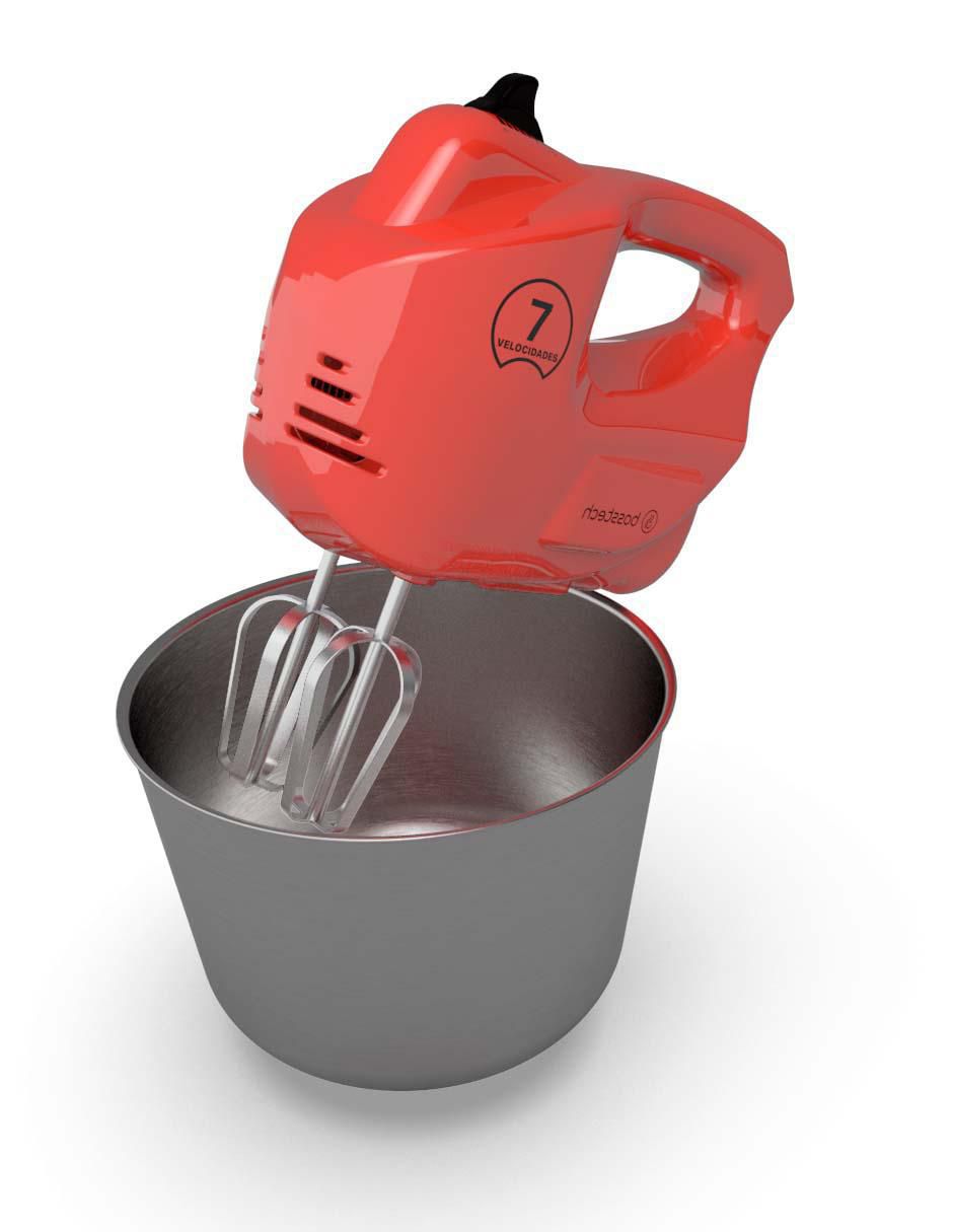 Batidora manual bosstech 7 "velocidades" m2b-001 sin familia