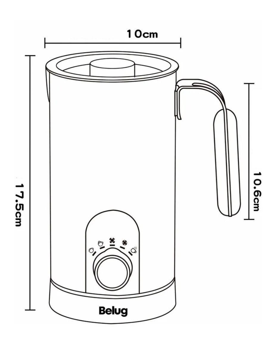 Espumador de leche eléctrico 5