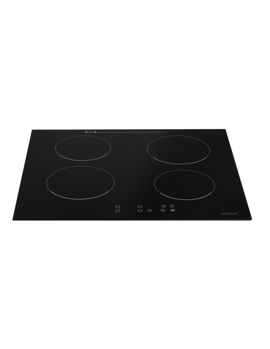Parrilla de inducción EUPIV4 de vidrio templado 5