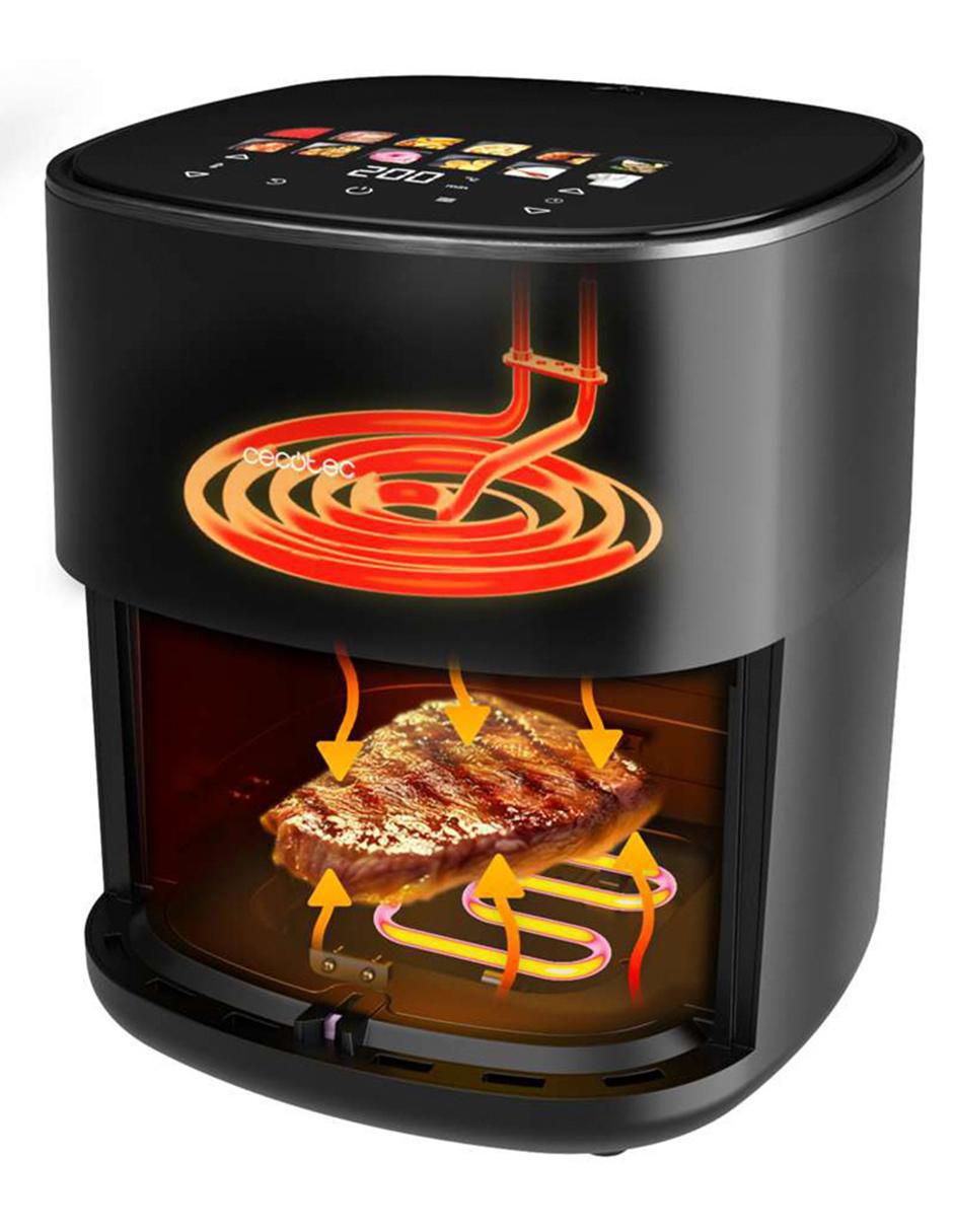 Freidora de aire con compartimento único Cecofry&Grill 6.6 L 3