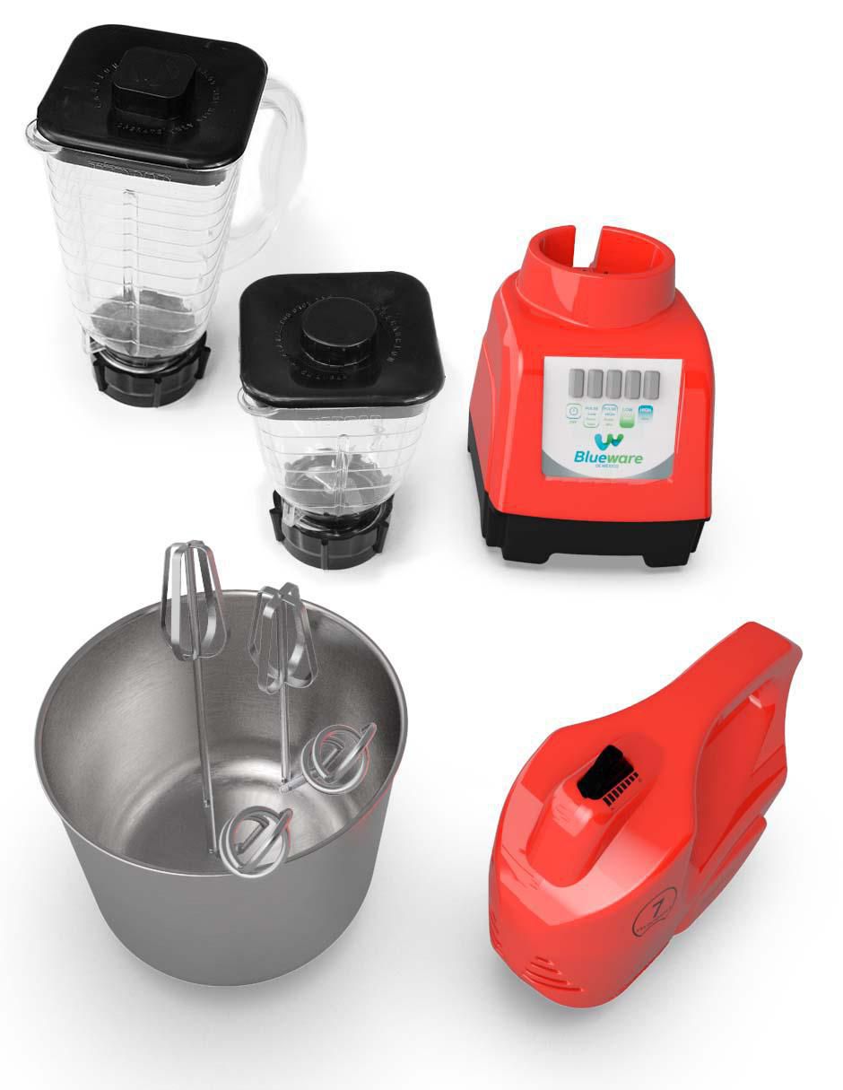 Set licuadora PACK-BW2-M2B 2 velocidades 4
