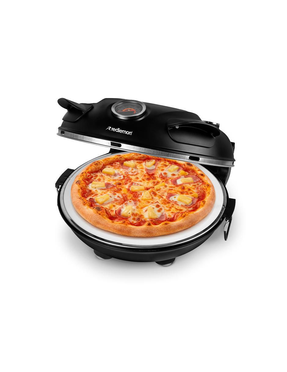 Mini horno para pizza con tapa de acero inoxidable Mini horno para pizza con tapa de acero inoxidable