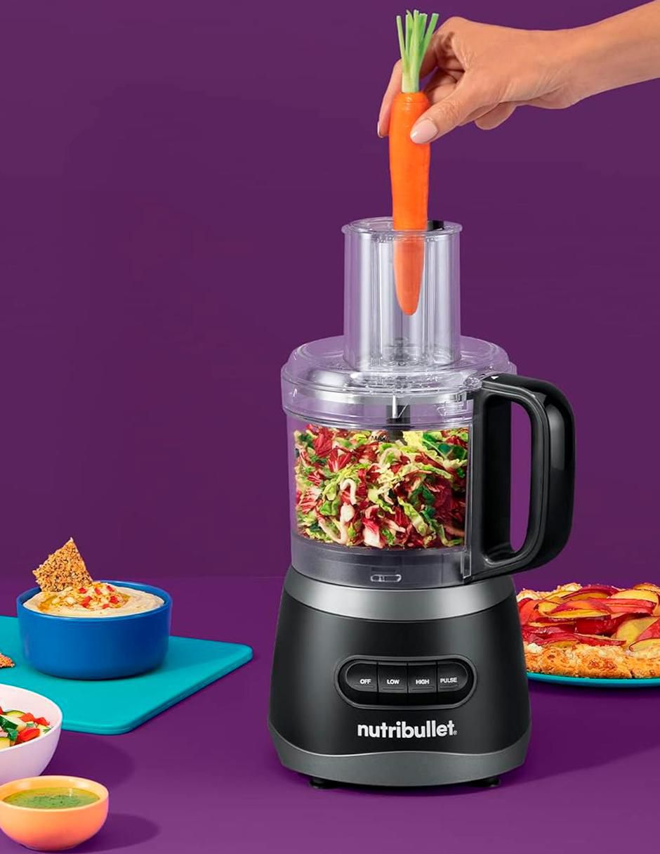 Procesador de alimentos cuchillas de acero inoxidable 8
