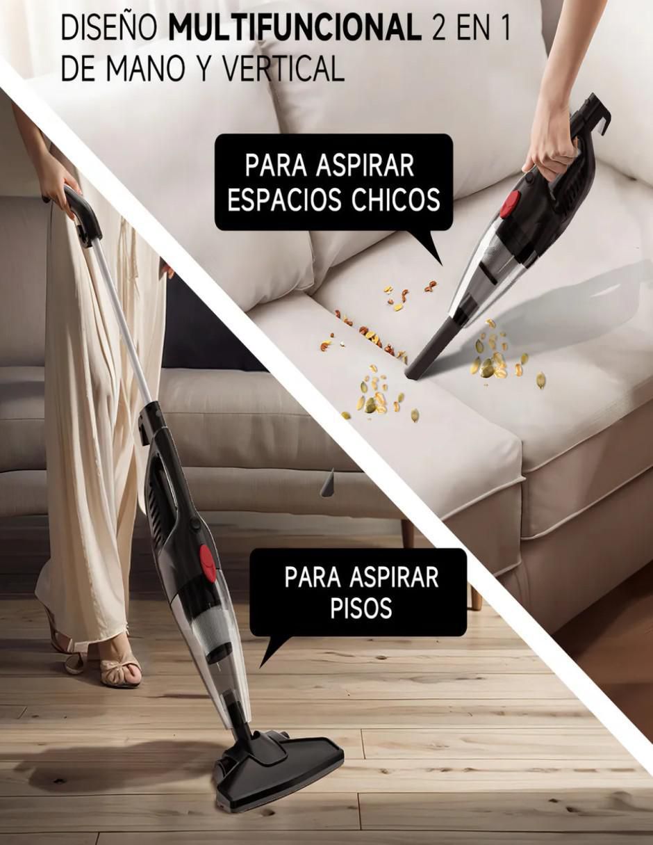 Aspiradora vertical 1.2 litros 2