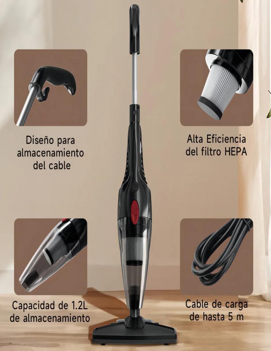 Aspiradora vertical 1.2 litros 6