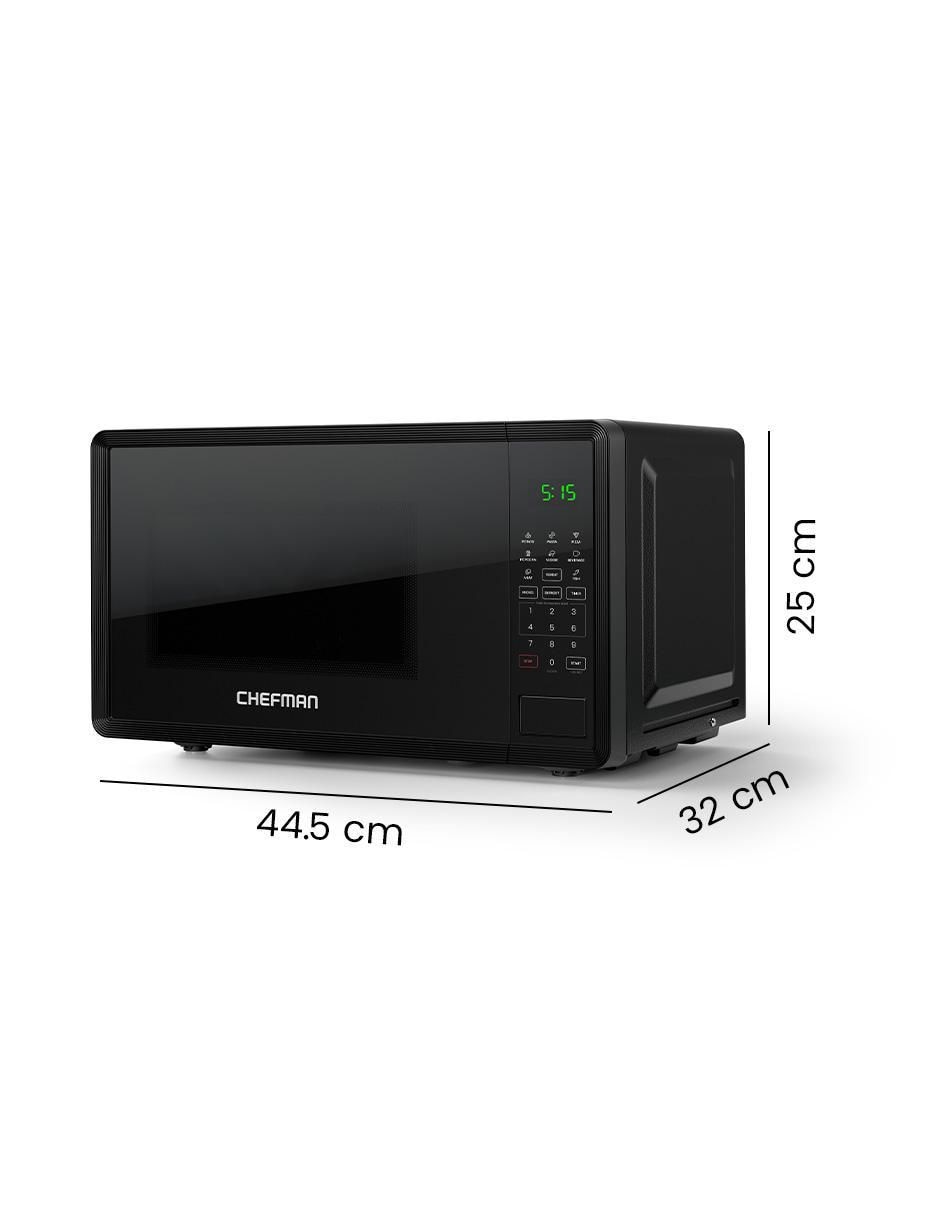 Horno de microondas convencional modelo RJ55-BLK-7-MX de 0.7 pies cúbicos 4