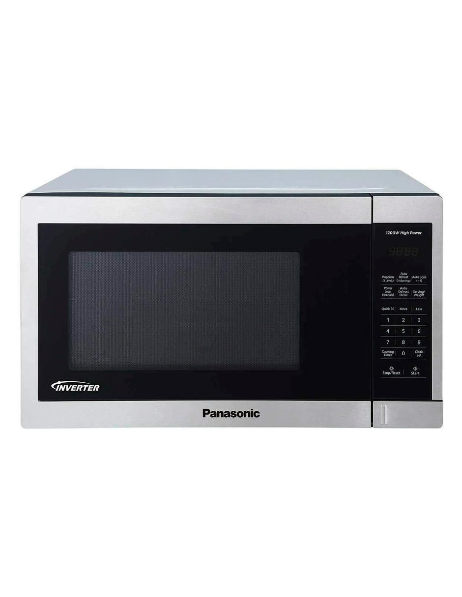 Horno de microondas convencional modelo NN-CS678C de 1.3 pies cúbicos
