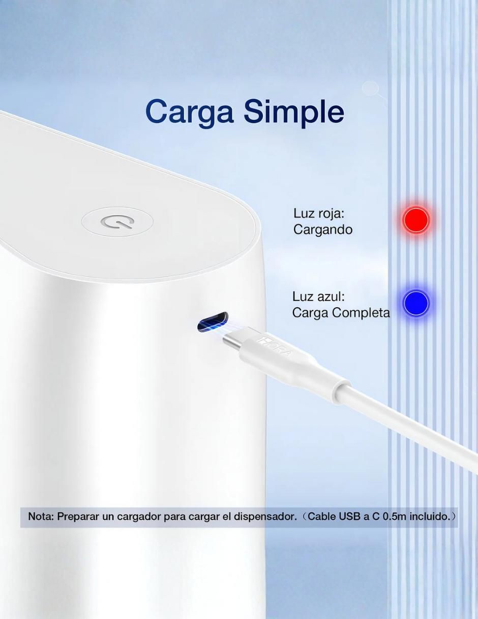 Dispensador de agua eléctrico DPA002 5