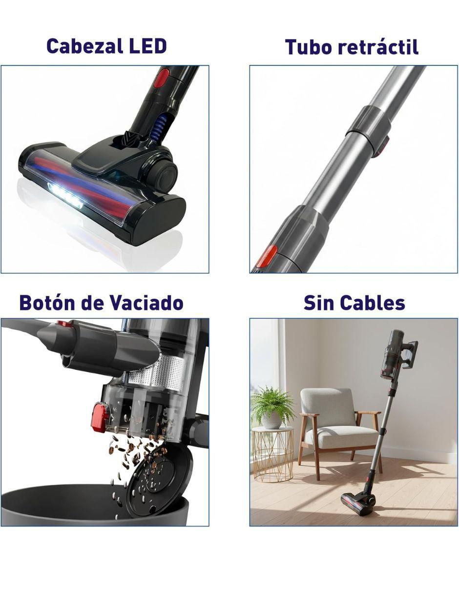 Aspiradora vertical 0.5 litros 4