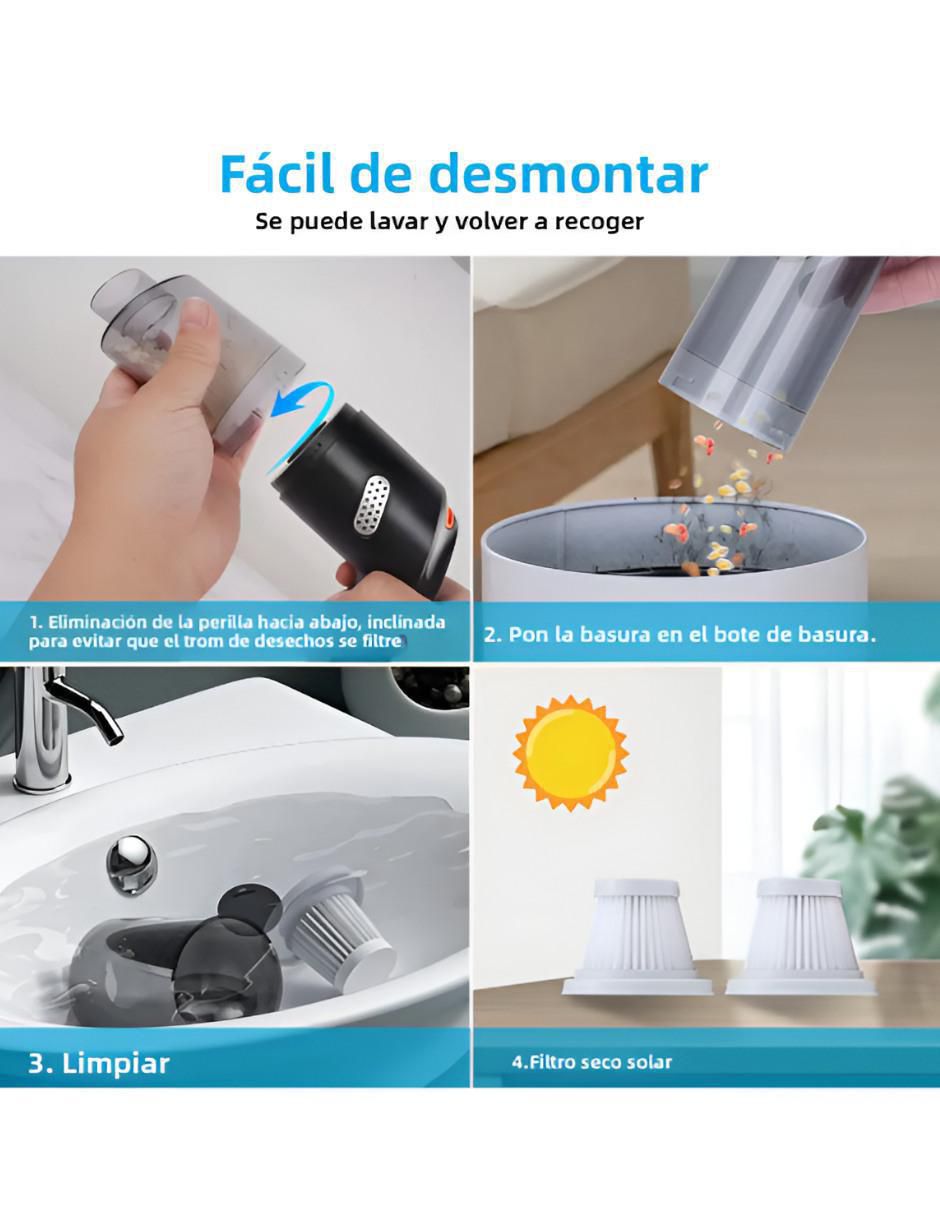 Aspiradora de mano 0.5 litros 3