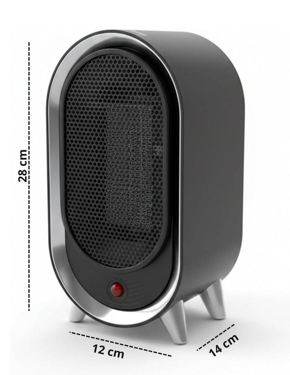 Calefactor portátil eléctrico de 100-130 V 7