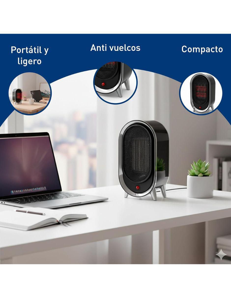 Calefactor portátil eléctrico de 100-130 V 4