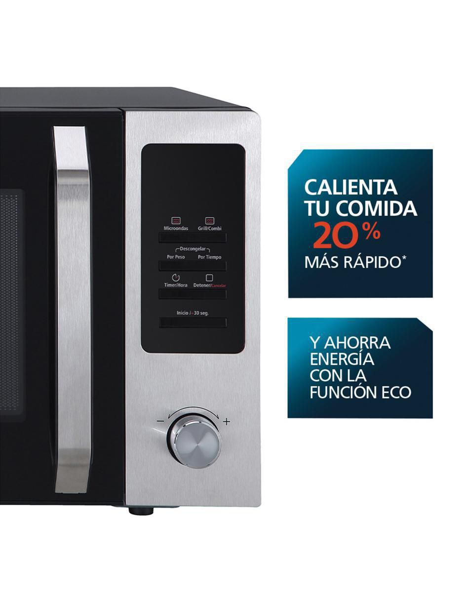 Horno de microondas con grill modelo 
HMM11PJNX de 1.1 pies 4