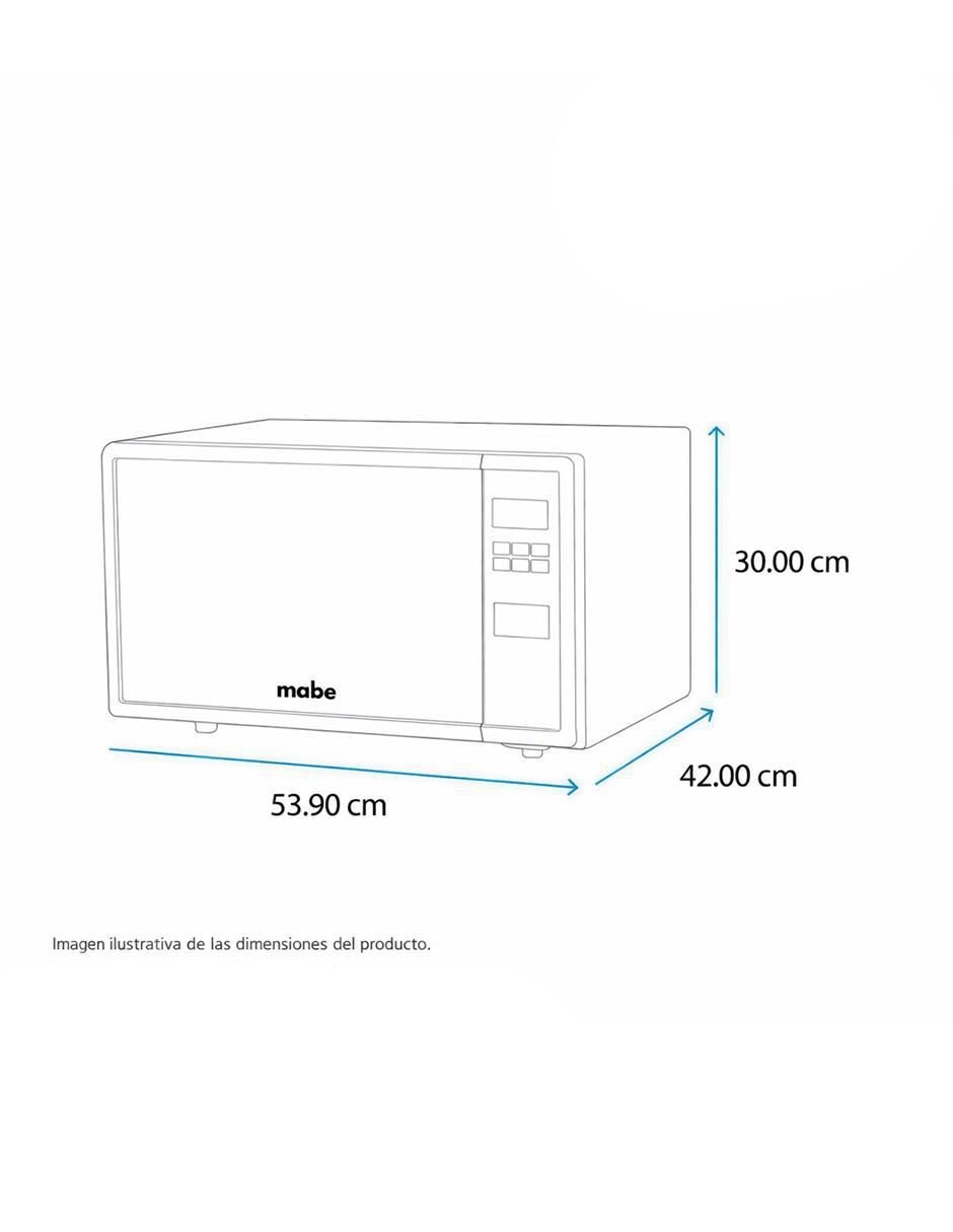 Horno de microondas convencional modelo HMM11RPO de 1.1 pies 10