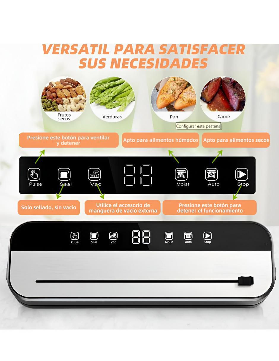 Empacadora alto vacío de metal XTLLAR7762 3