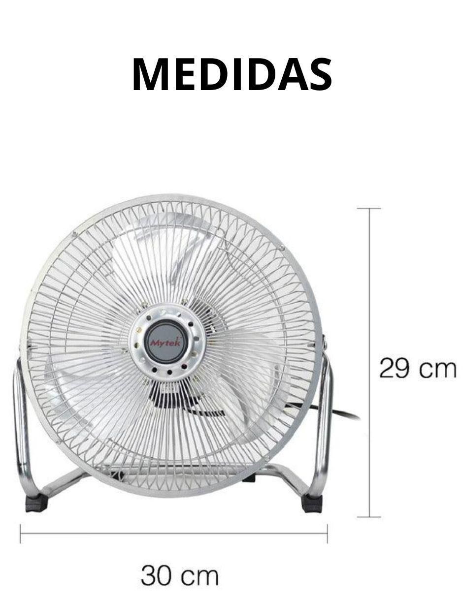 Ventilador de piso 3 velocidades 5