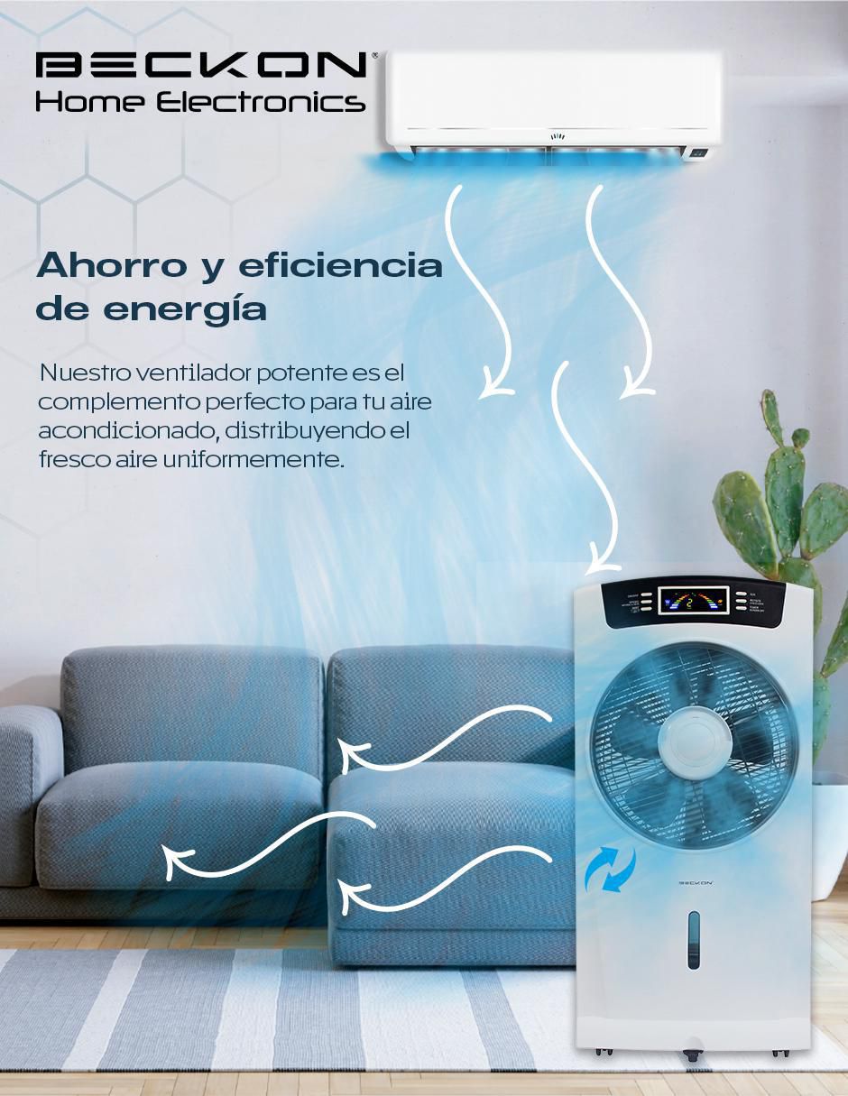 Ventilador de torre con control remoto 3 velocidades 6