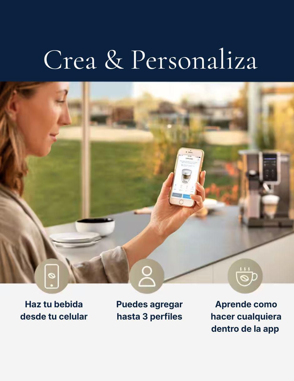 Cafetera espresso Dinamica Plus ECAM37095TI 4
