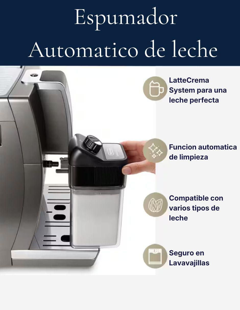 Cafetera espresso Dinamica Plus ECAM37095TI 7