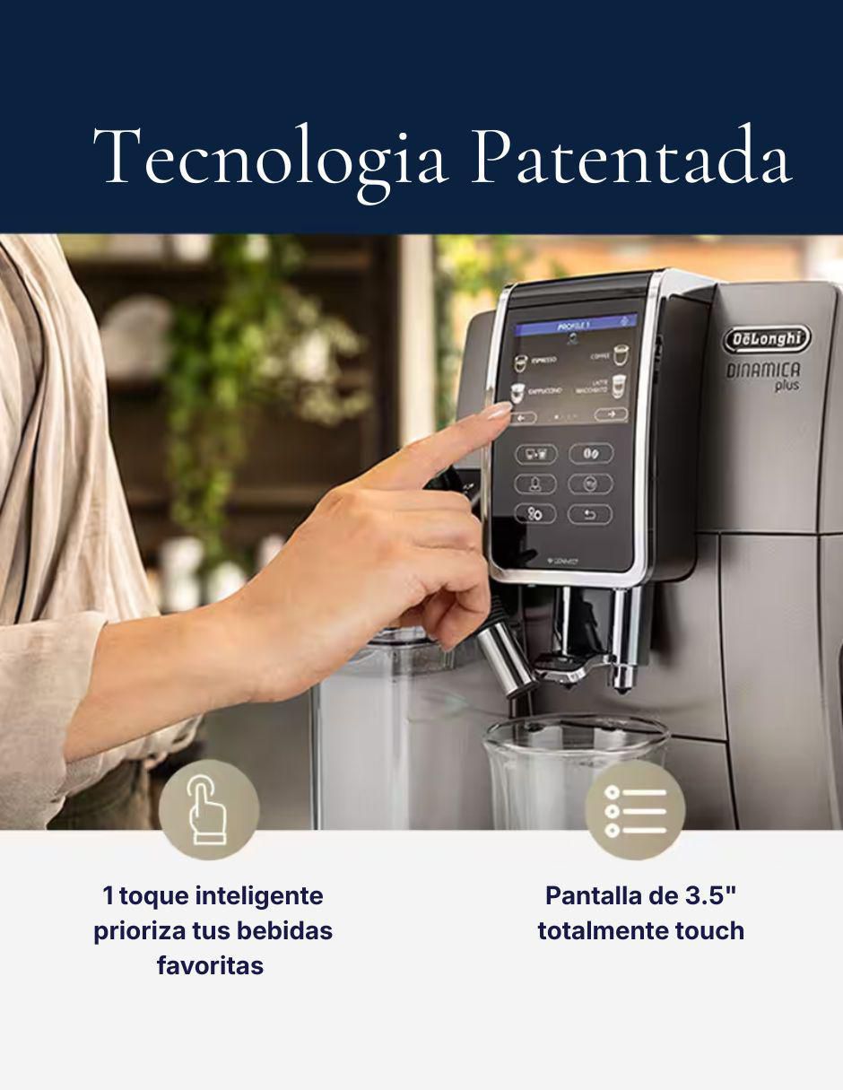 Cafetera espresso Dinamica Plus ECAM37095TI 9