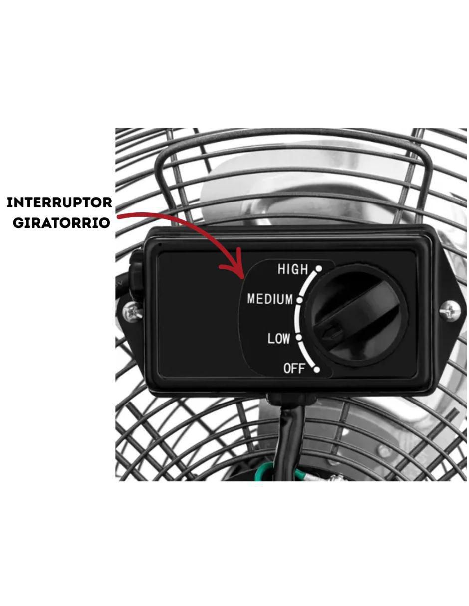 Ventilador 2 en 1 3 velocidades 5