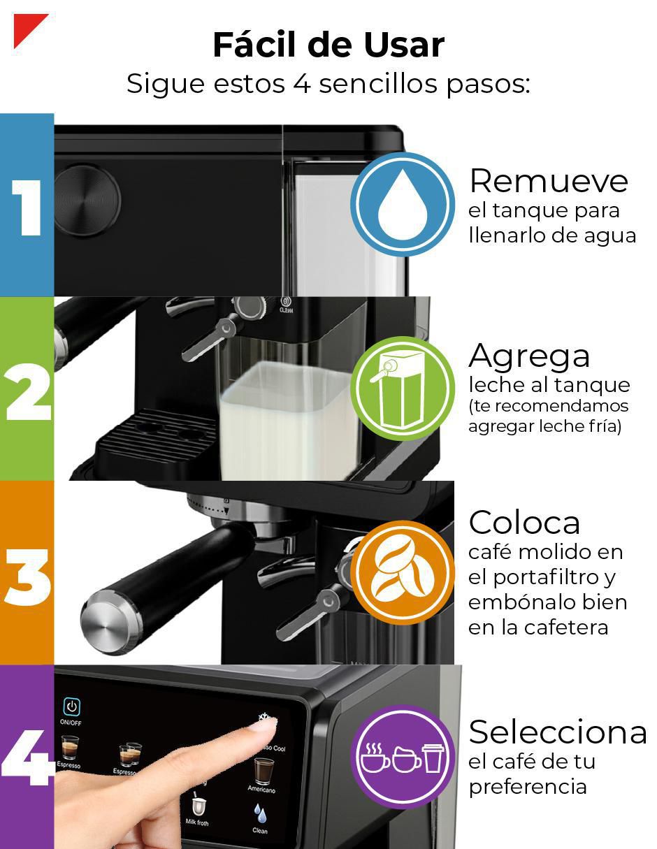 Cafetera espresso BDECM03B 13