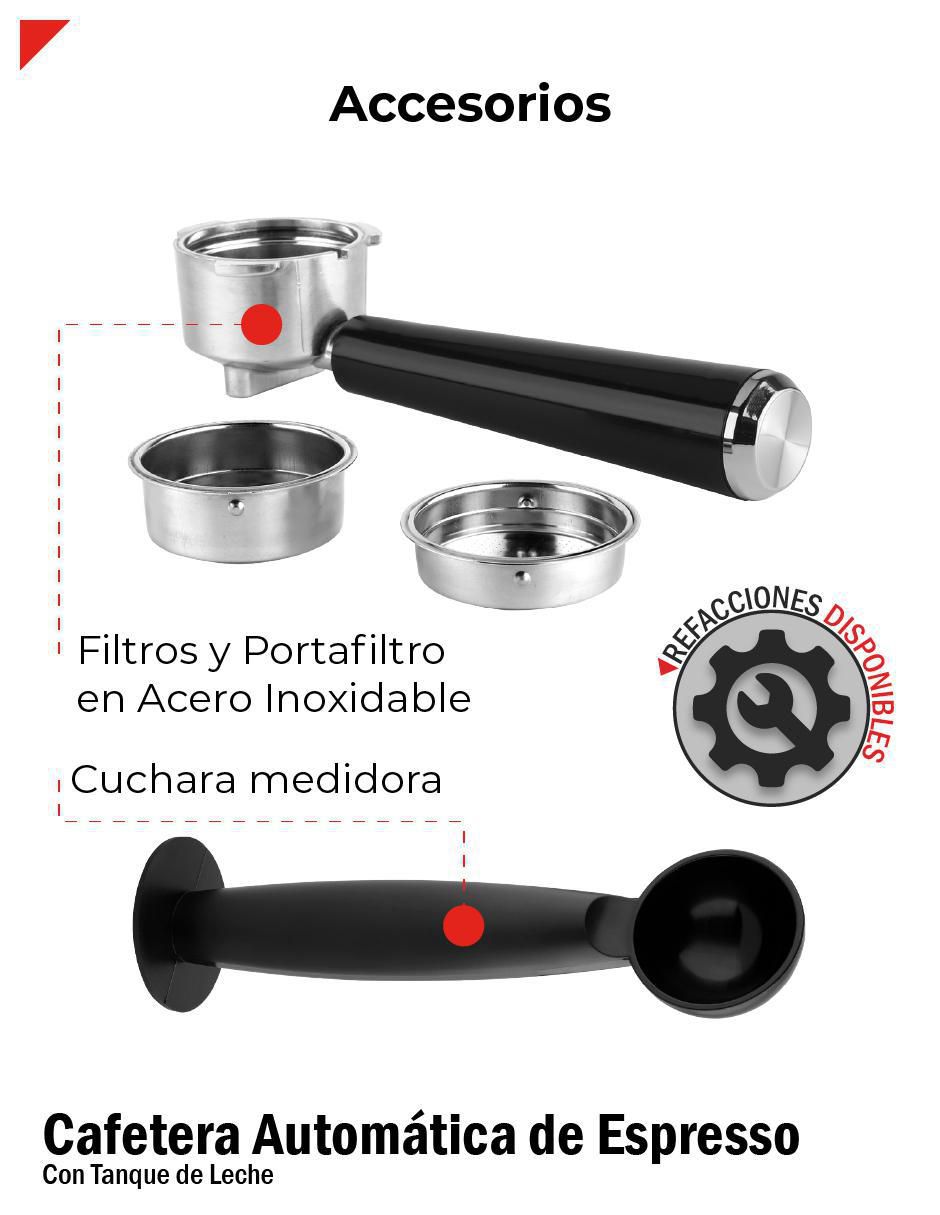 Cafetera espresso BDECM03B 16