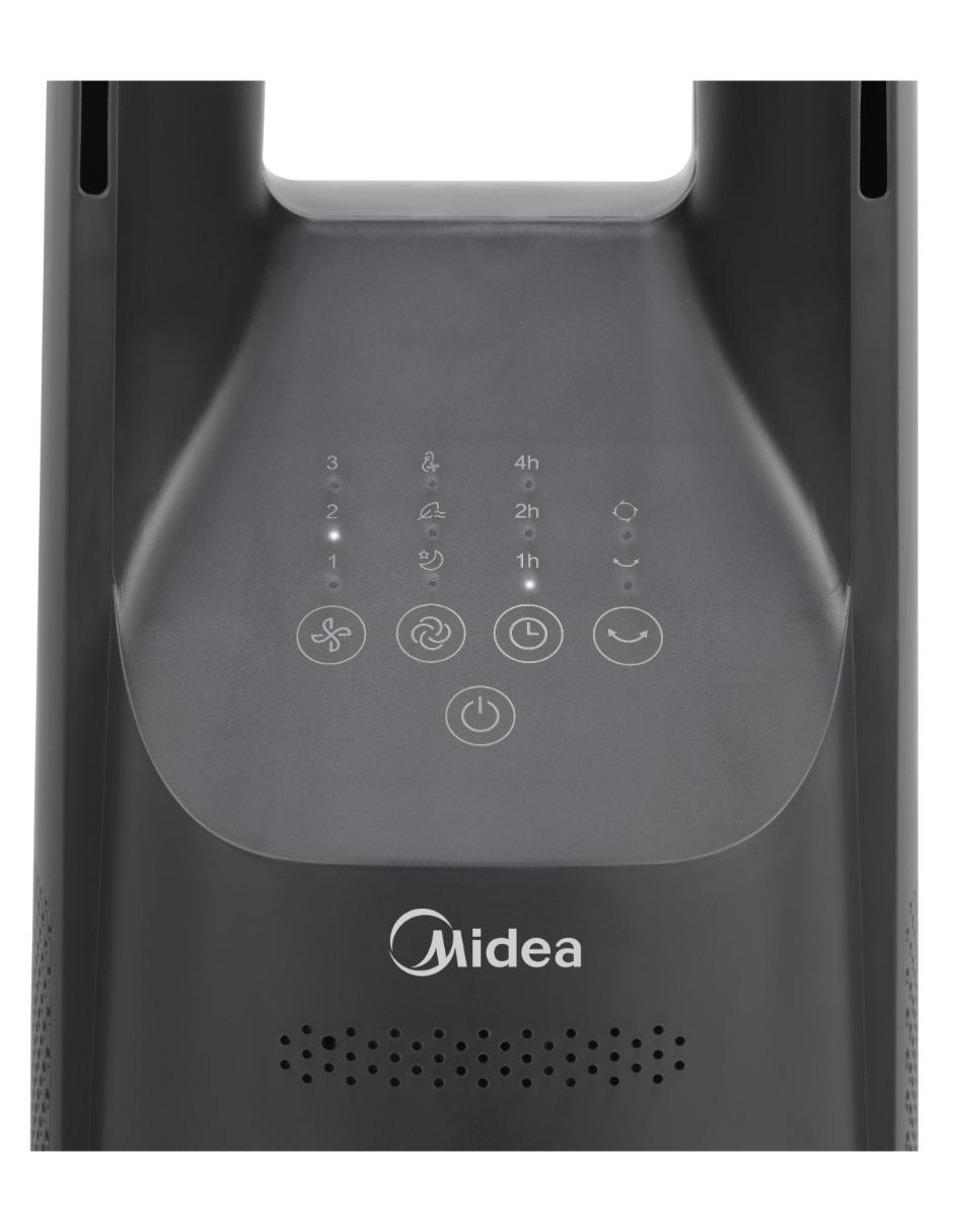 Ventilador de pedestal con control remoto 6 velocidades 9