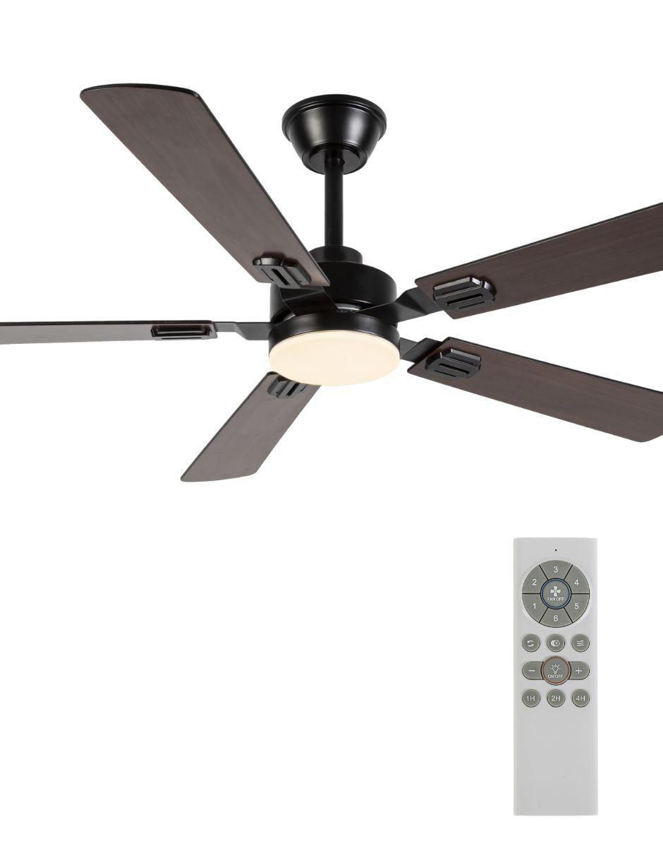Ventilador de techo con control remoto 6 velocidades