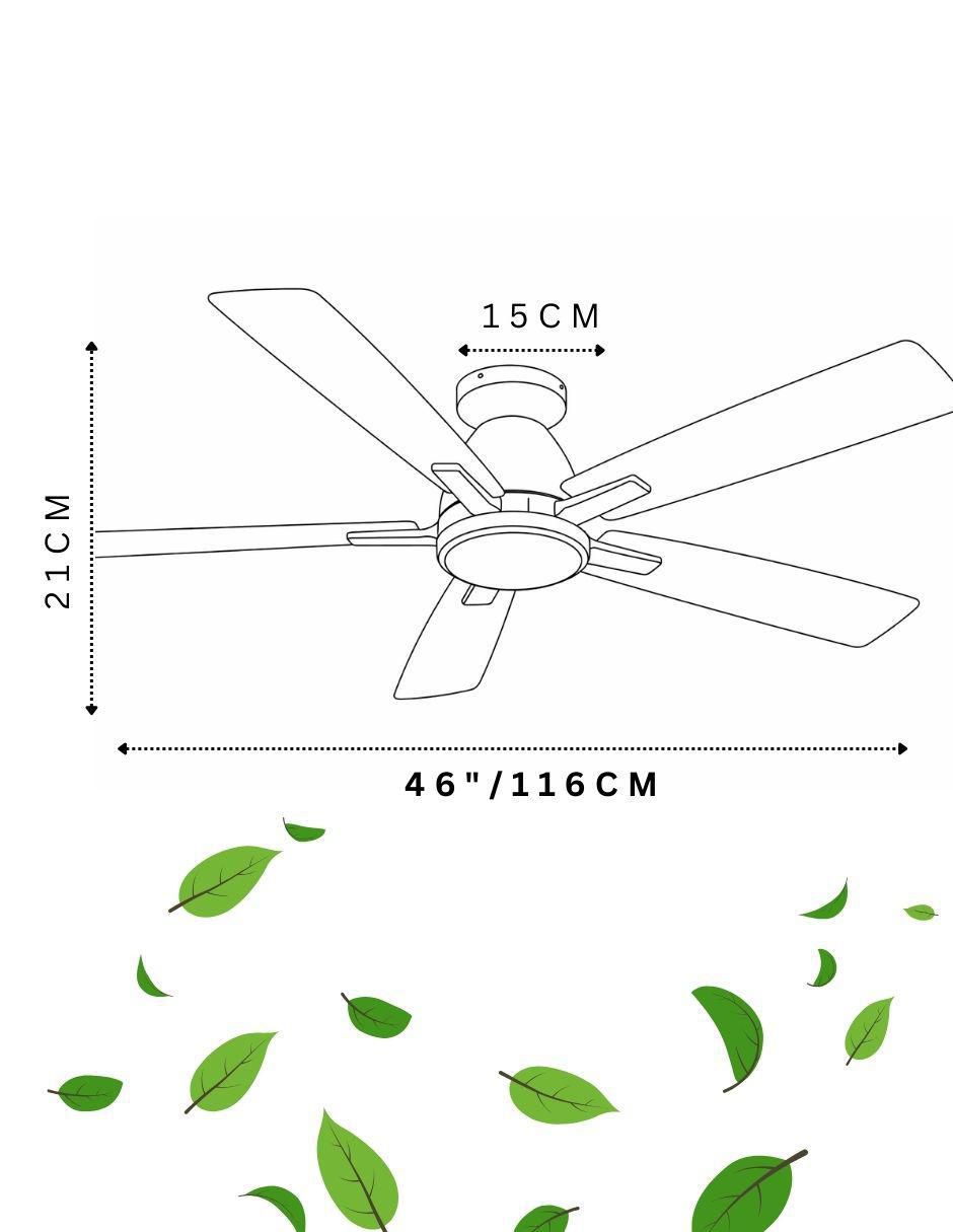 Ventilador de techo con control 6 velocidades 8