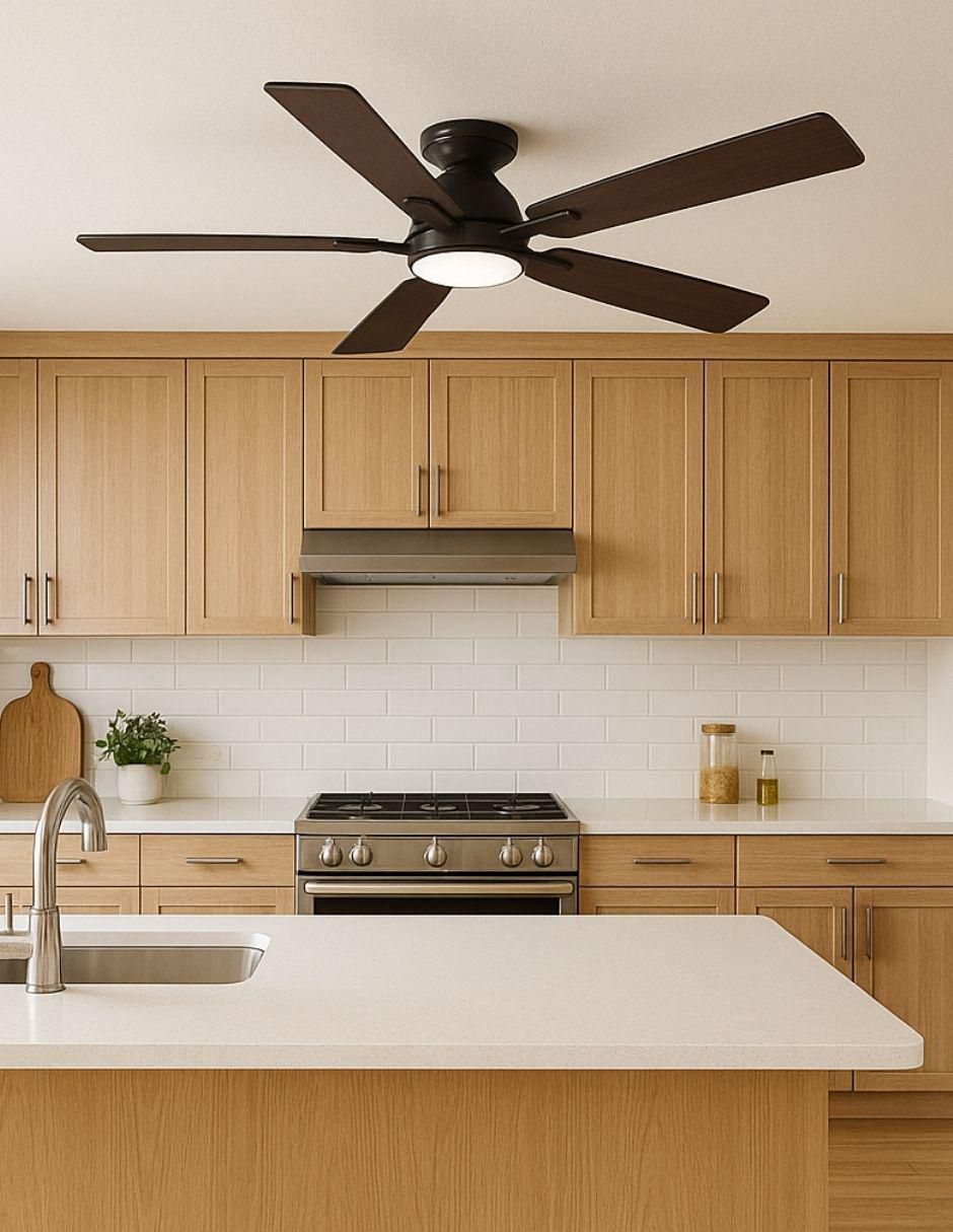 Ventilador de techo con control 6 velocidades 7