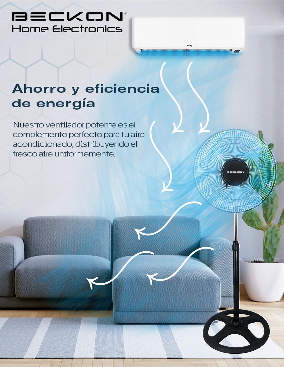 Ventilador de pedestal 3 velocidades 5