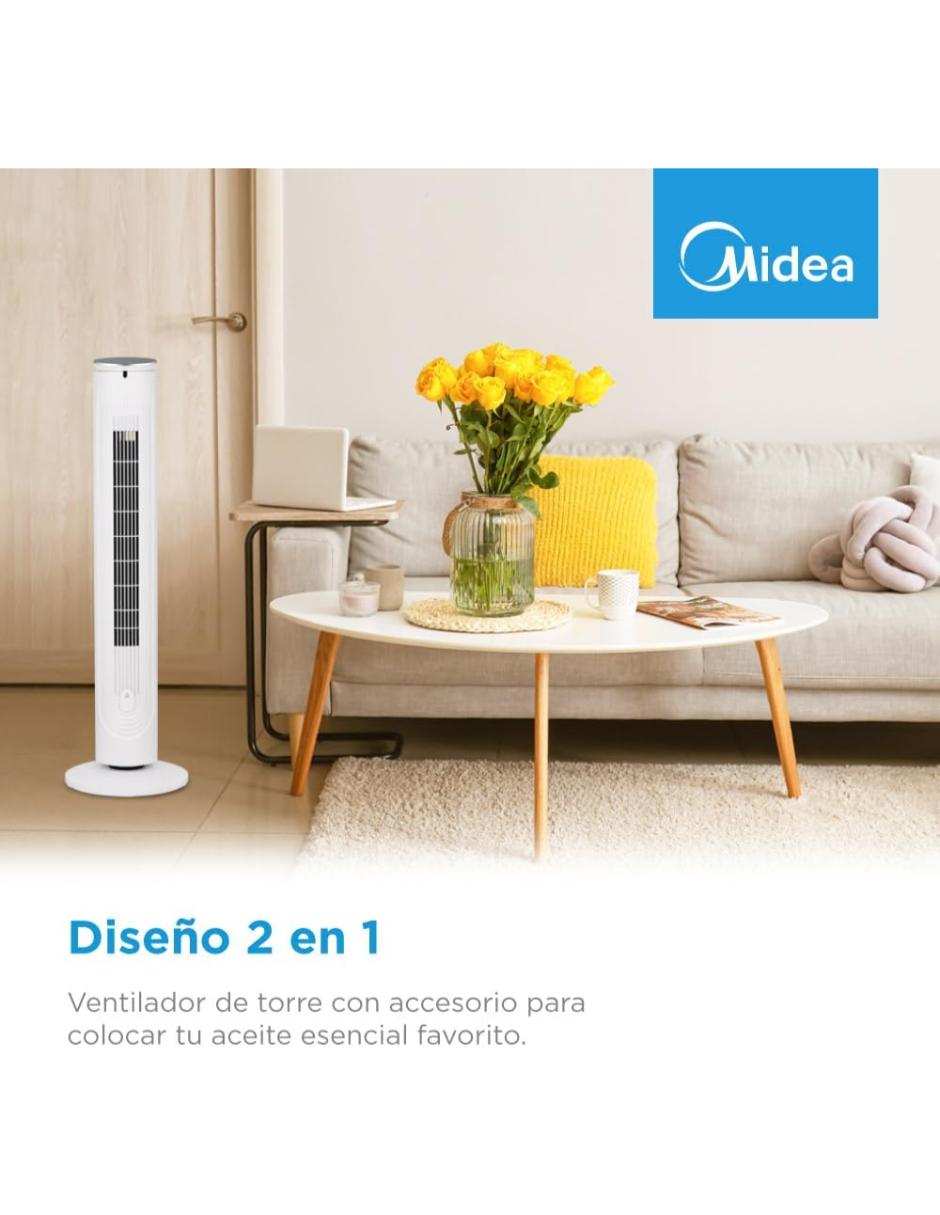 Ventilador de pedestal con control remoto 5 velocidades 4