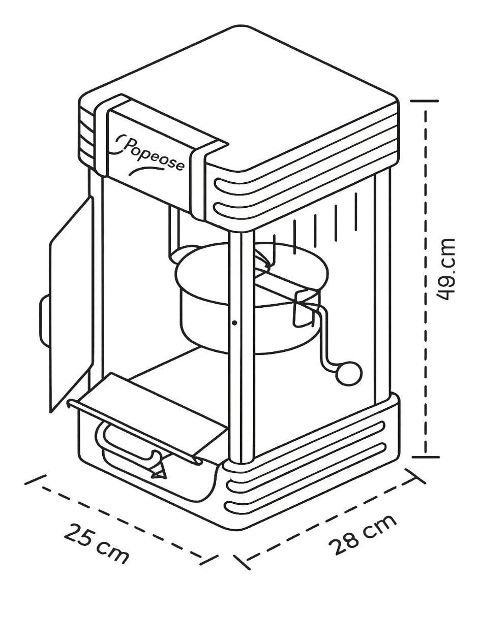 Máquina palomitas PD515 6
