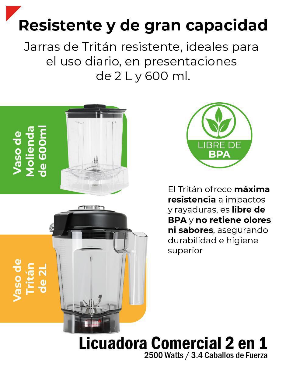 Licuadora BSB10XG 5 velocidades 20