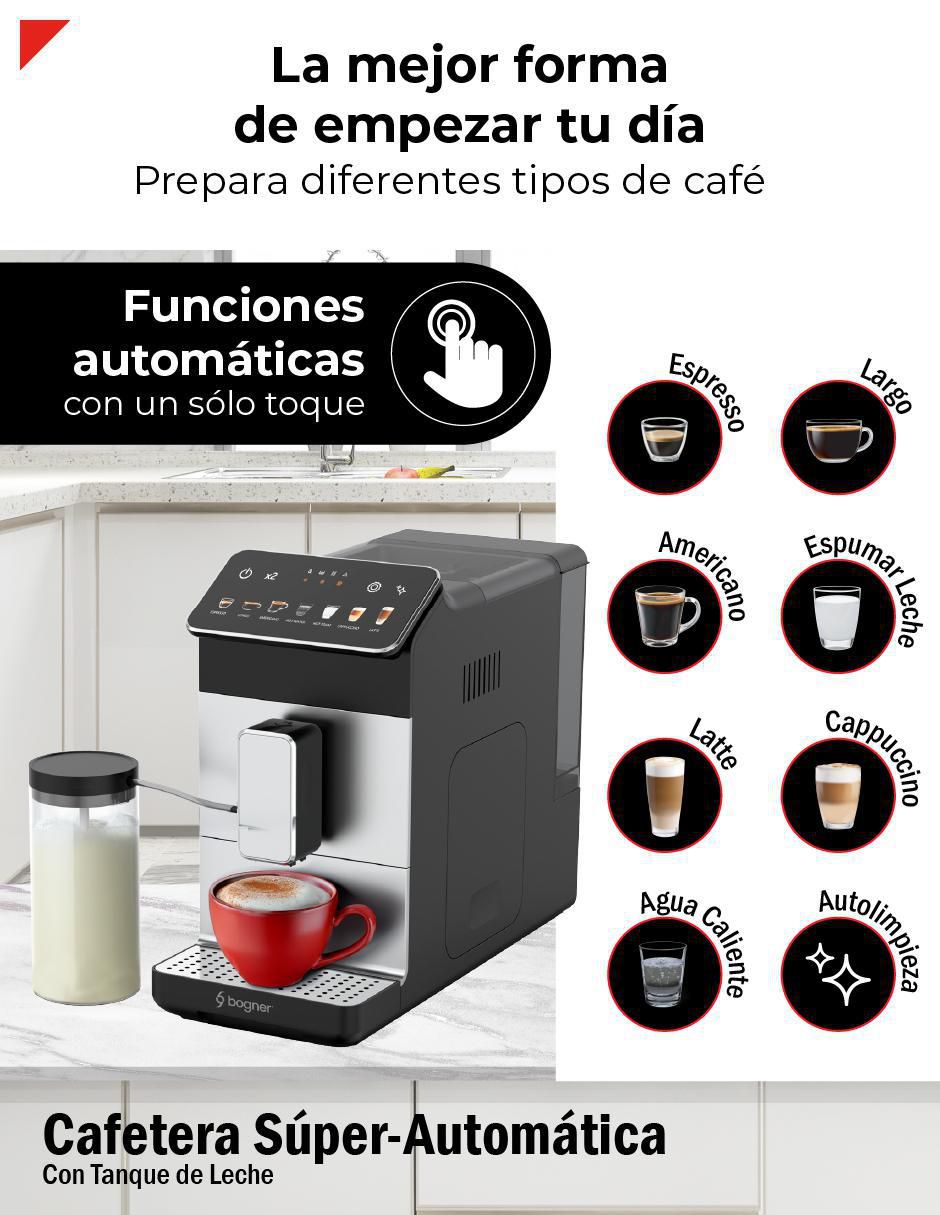Cafetera super automática BECM02S 9