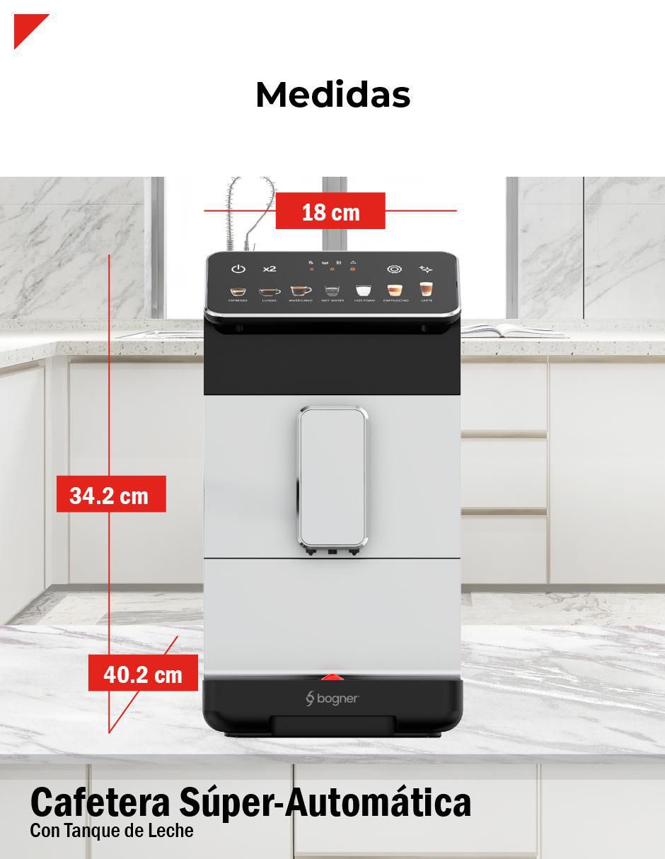Cafetera super automática BECM02S 15