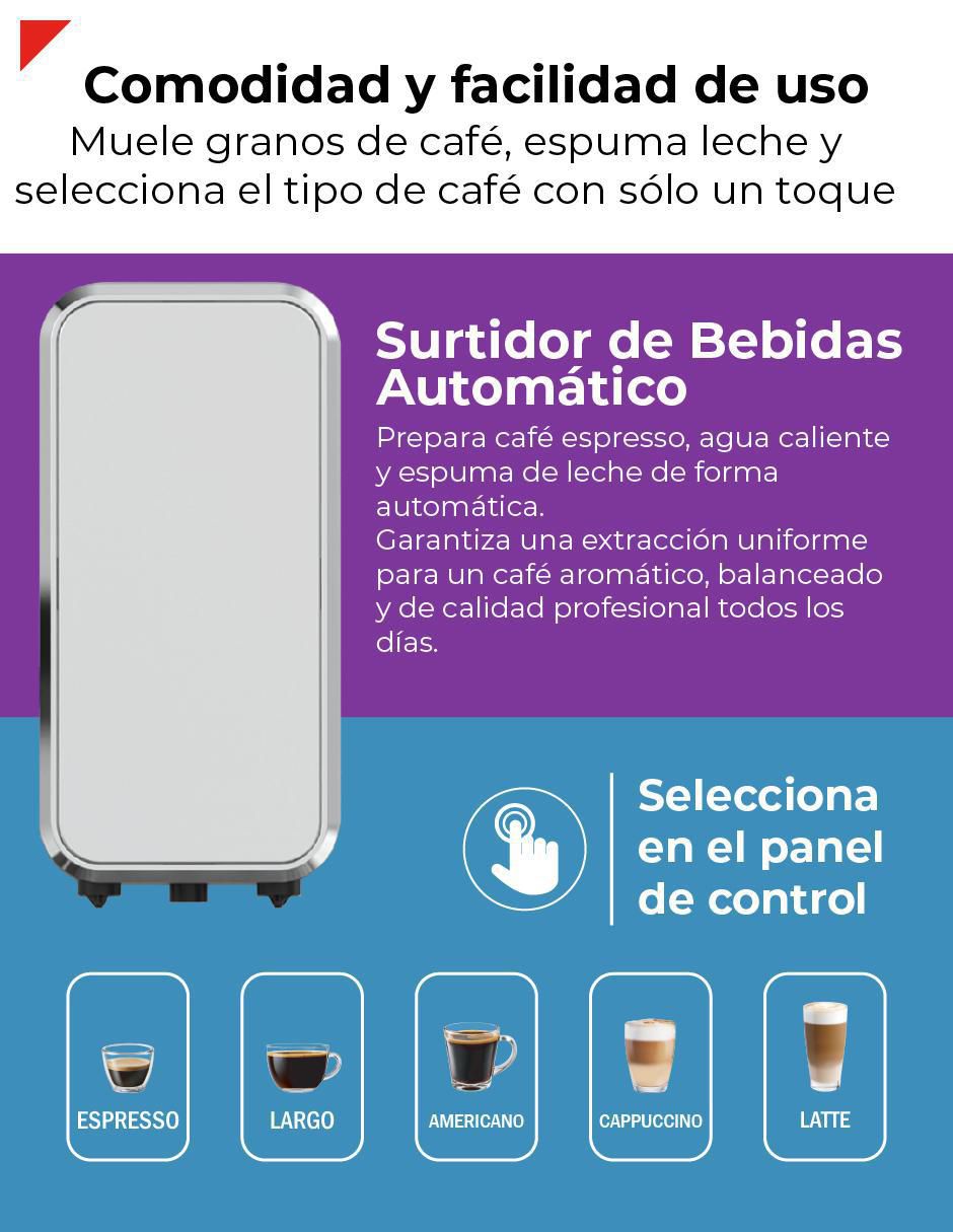 Cafetera super automática BECM02S 12