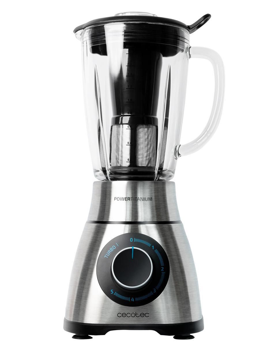 Licuadora Power Black Titanium 2000MAX Perfectmix 5 velocidades