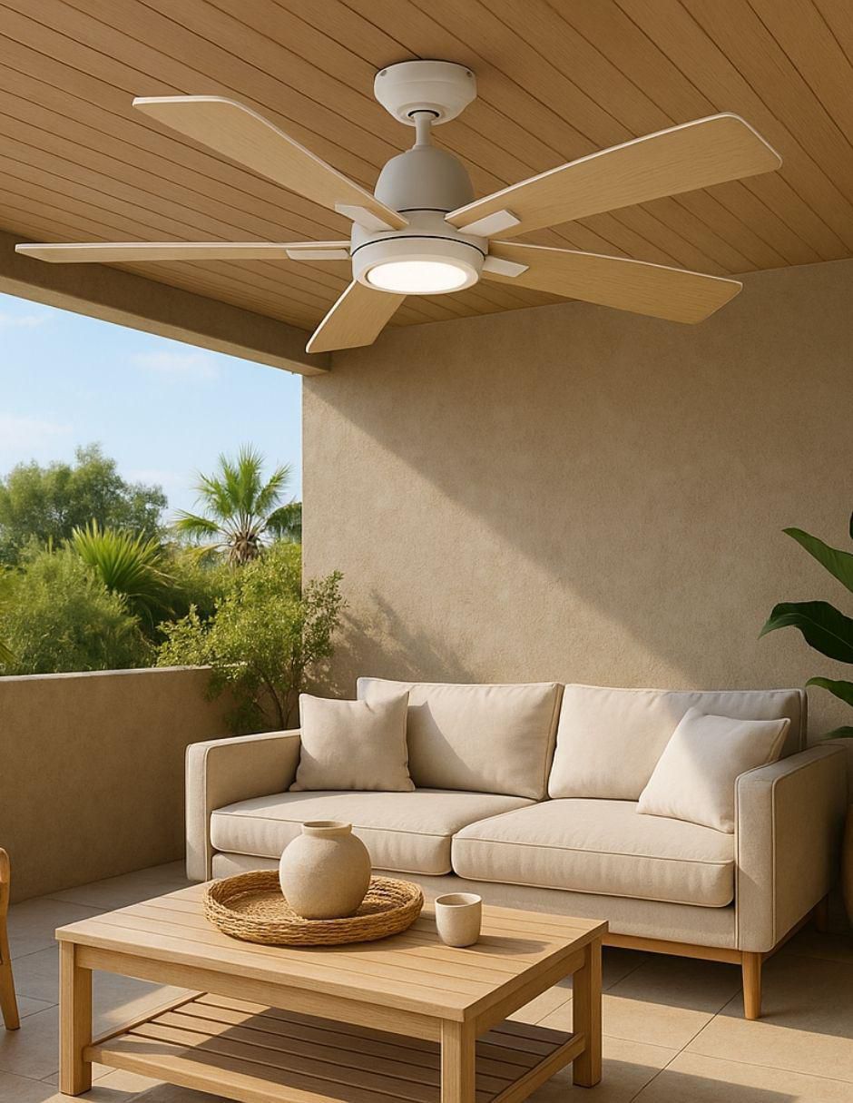 Ventilador de techo con control remoto 6 velocidades 6