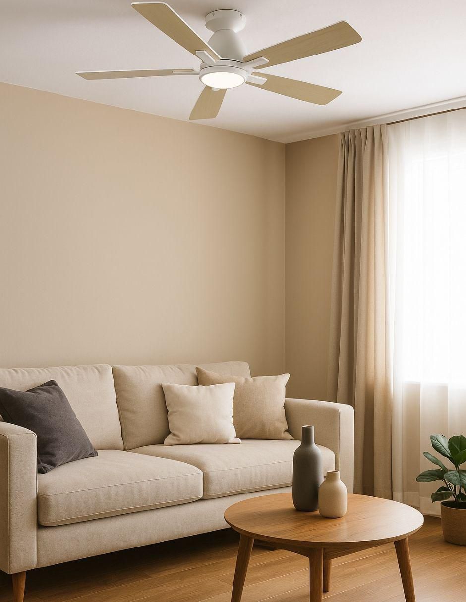 Ventilador de techo con control remoto 6 velocidades 7