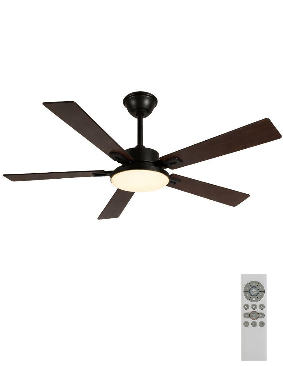 Ventilador de techo con control remoto 6 velocidades
