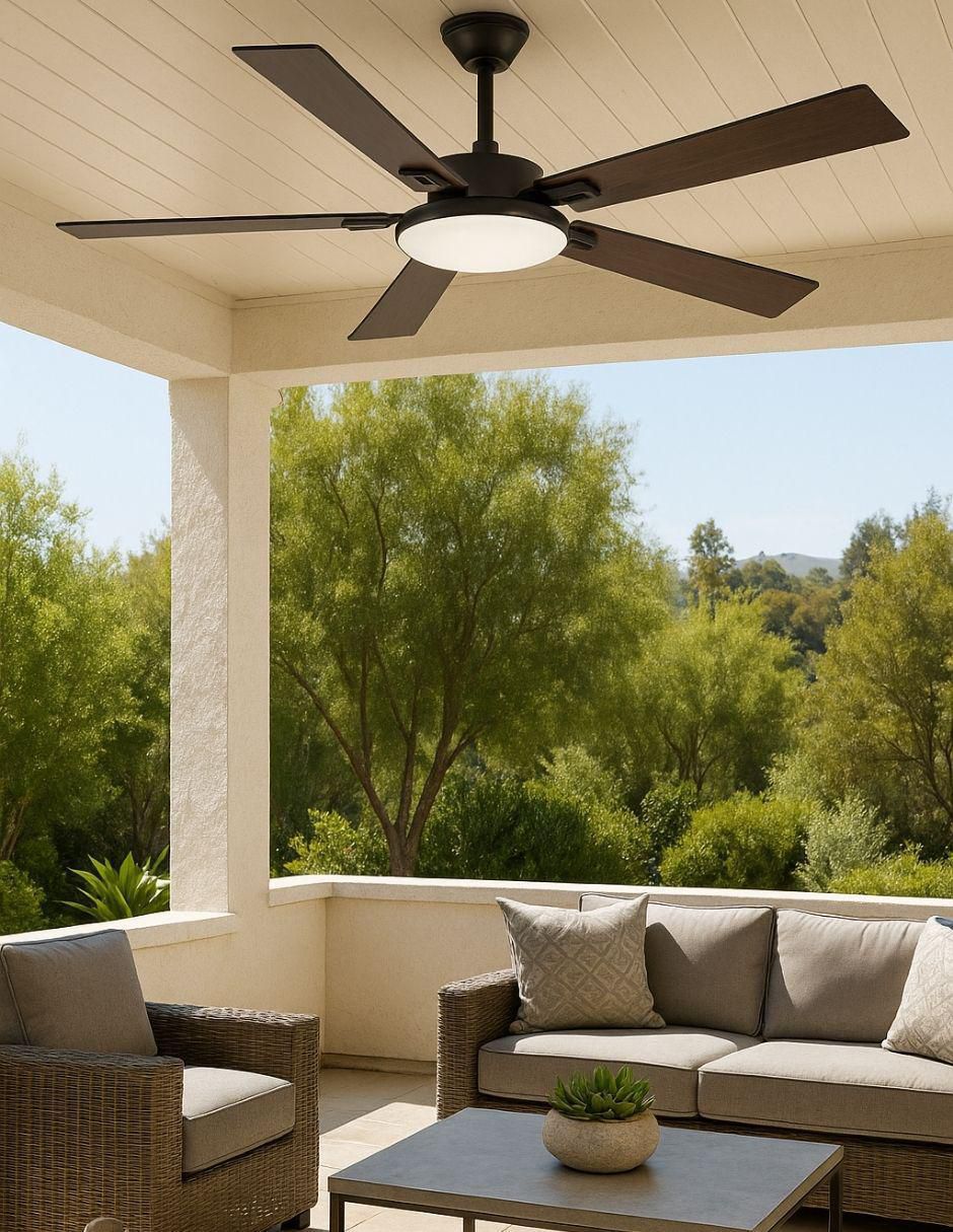 Ventilador de techo con control remoto 6 velocidades 7