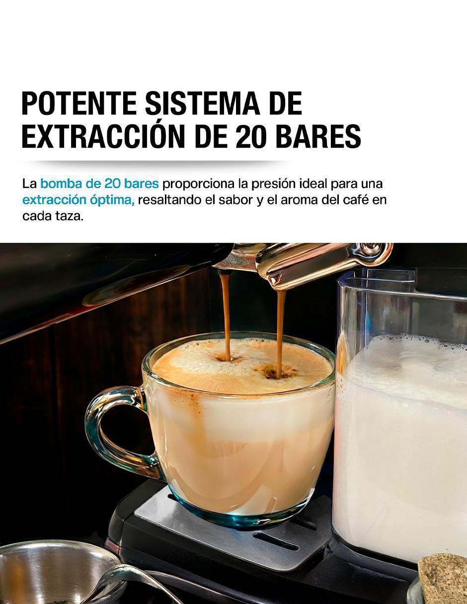 Cafetera espresso Barista automática 5