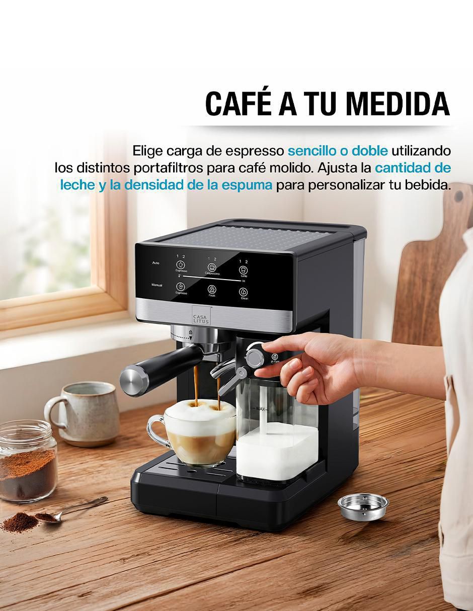 Cafetera espresso Barista automática 6
