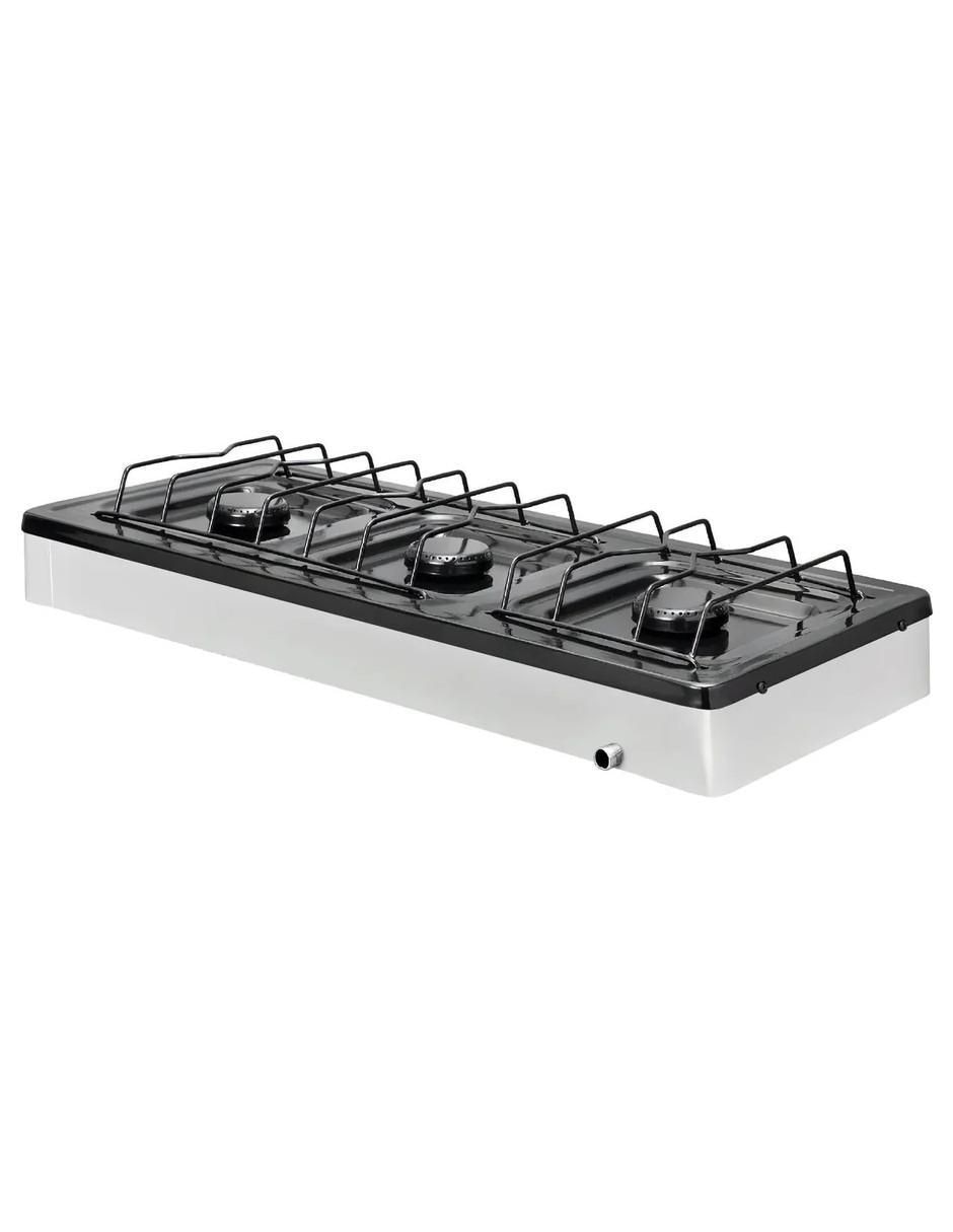 Parrilla de gas 611-6-blanco de acero inoxidable 3
