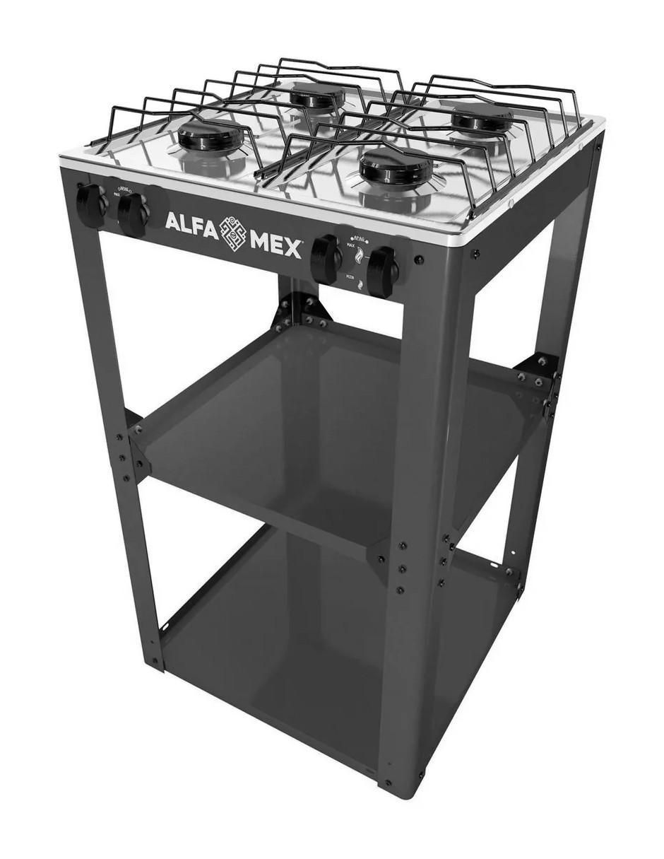 Parrilla de gas de acero inoxidable 3